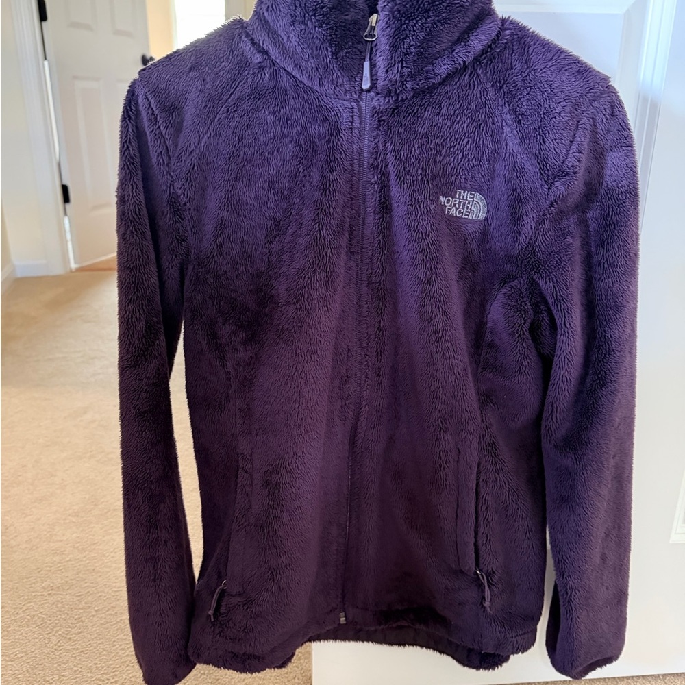 The North Face Women’s ' Purple Fleece Zip-Up Jacket